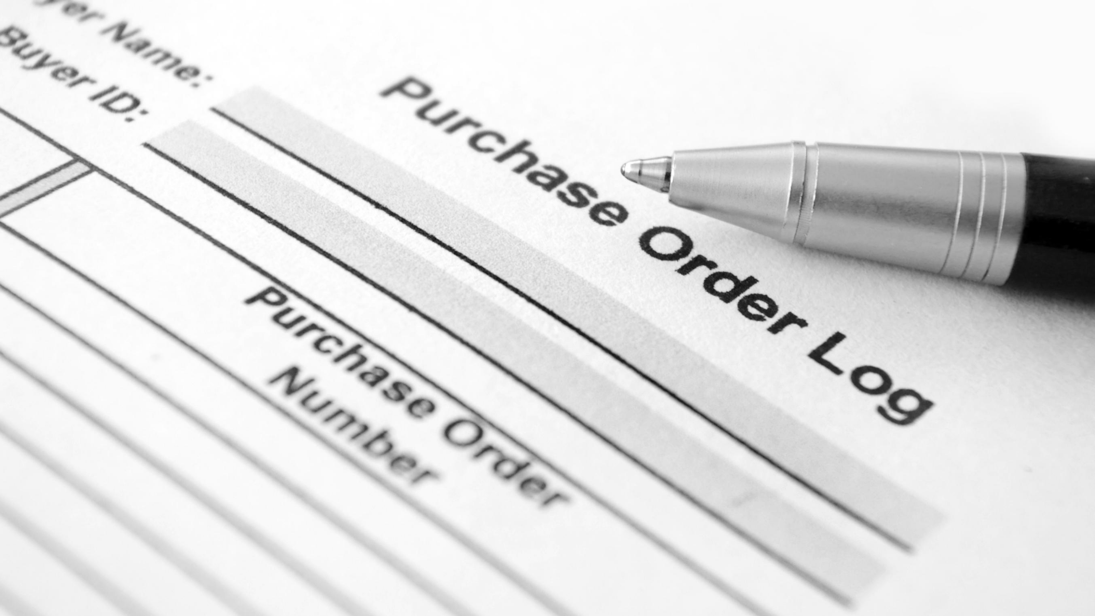 Purchase Order Systems